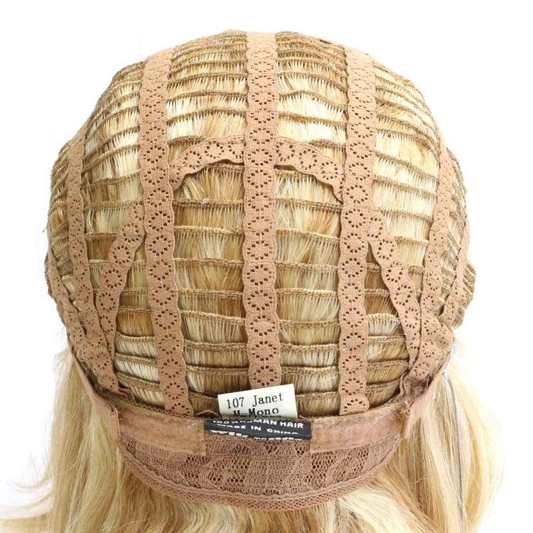 107 Janet by WIGPRO: Mono-top Human Hair Wig