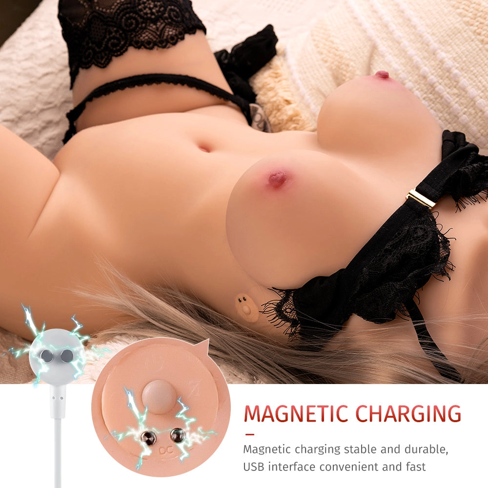 39.27LB Realistic Sex Doll with Suction & Vibration
