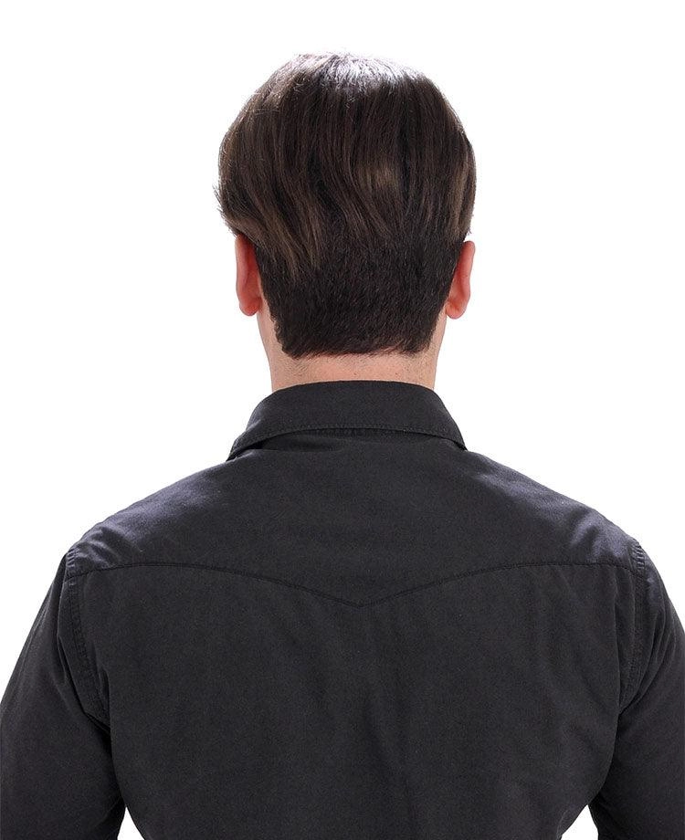 402 Mens System H by WIGPRO: Mono-Top Human Hair Topper
