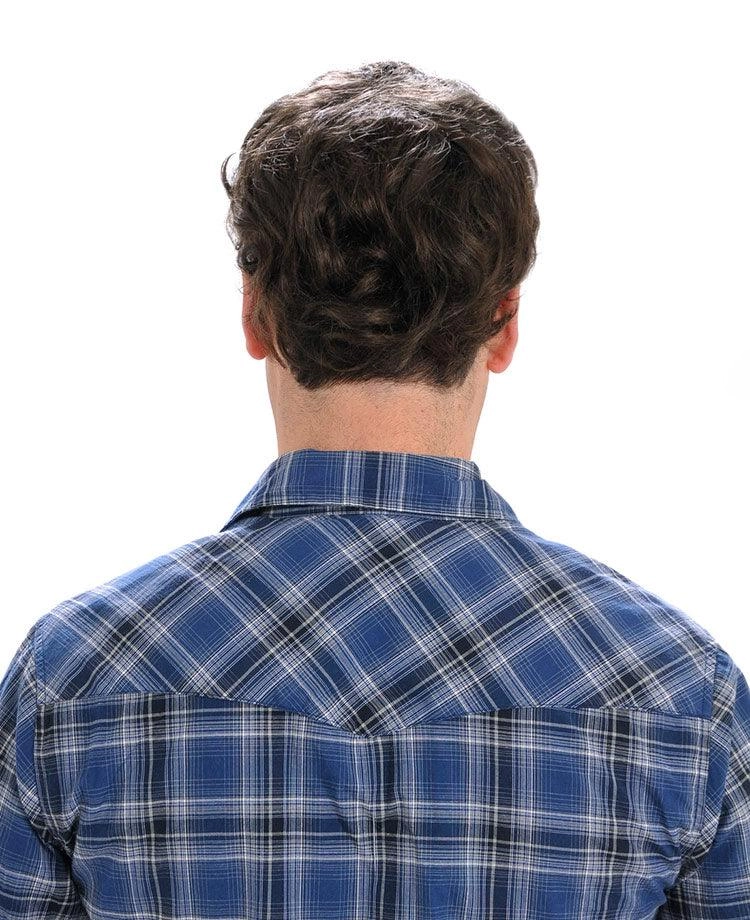 403 Mens System H by WIGPRO: Mono-top Human Hair