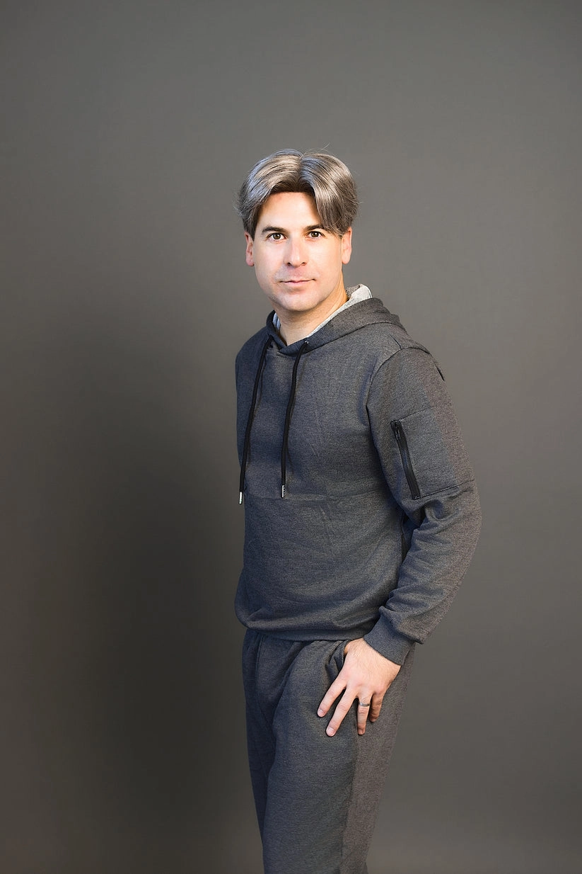 403 Mens System H by WIGPRO: Mono-top Human Hair