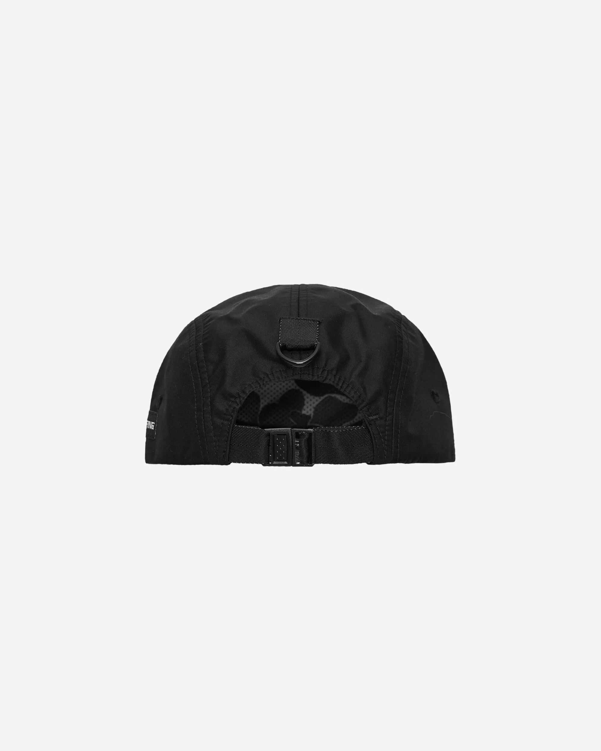 5-Panel Logo Hat Black