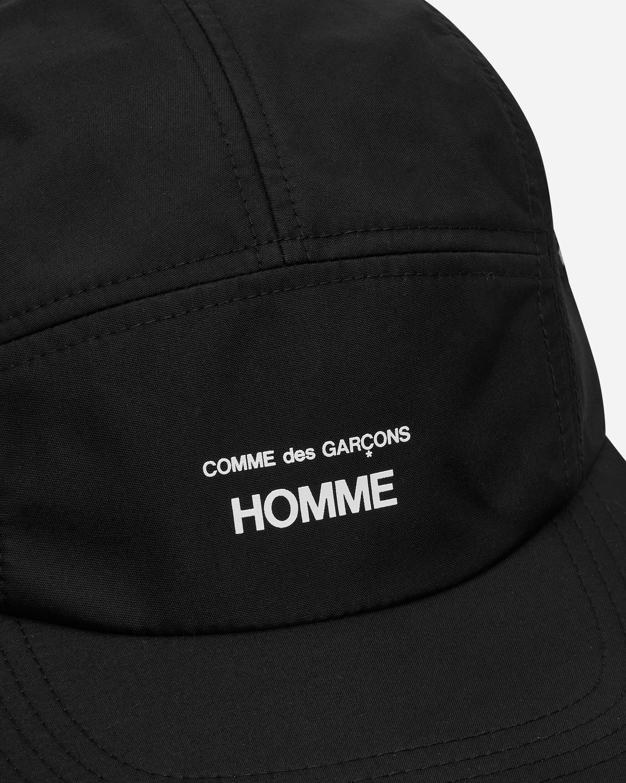 5-Panel Logo Hat Black