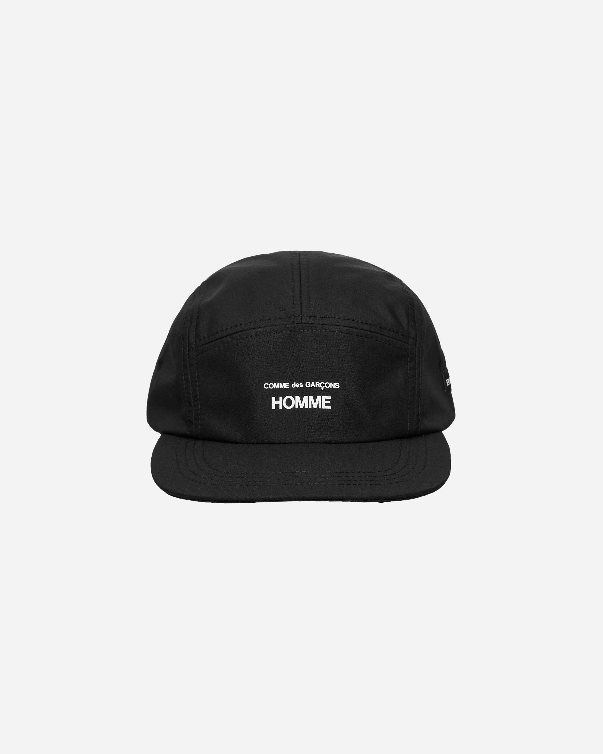 5-Panel Logo Hat Black
