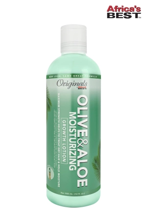 AFRICAS BEST OLIVE OIL MOISTURIZING GROWTH LOTION 12oz
