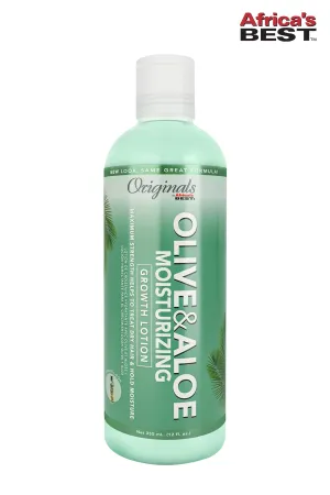 AFRICAS BEST OLIVE OIL MOISTURIZING GROWTH LOTION 12oz
