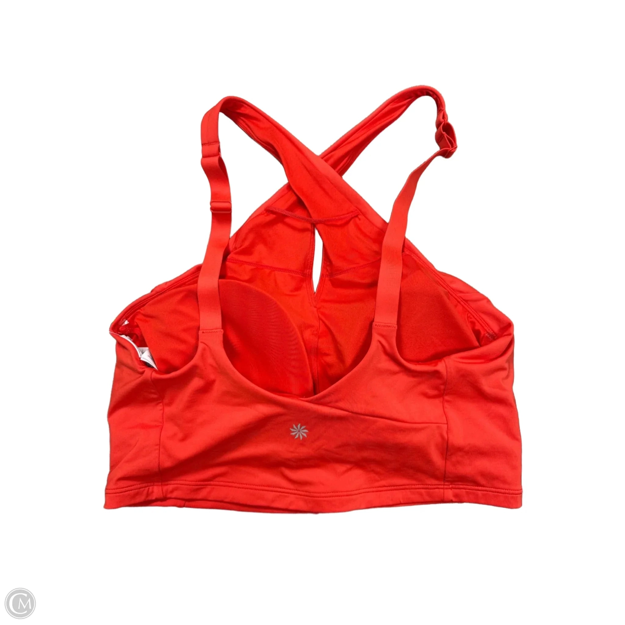 Athletic Bra By Athleta In Orange, Size: M