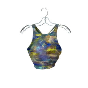 Athletic Bra By Lululemon In Tie Dye Print, Size:S