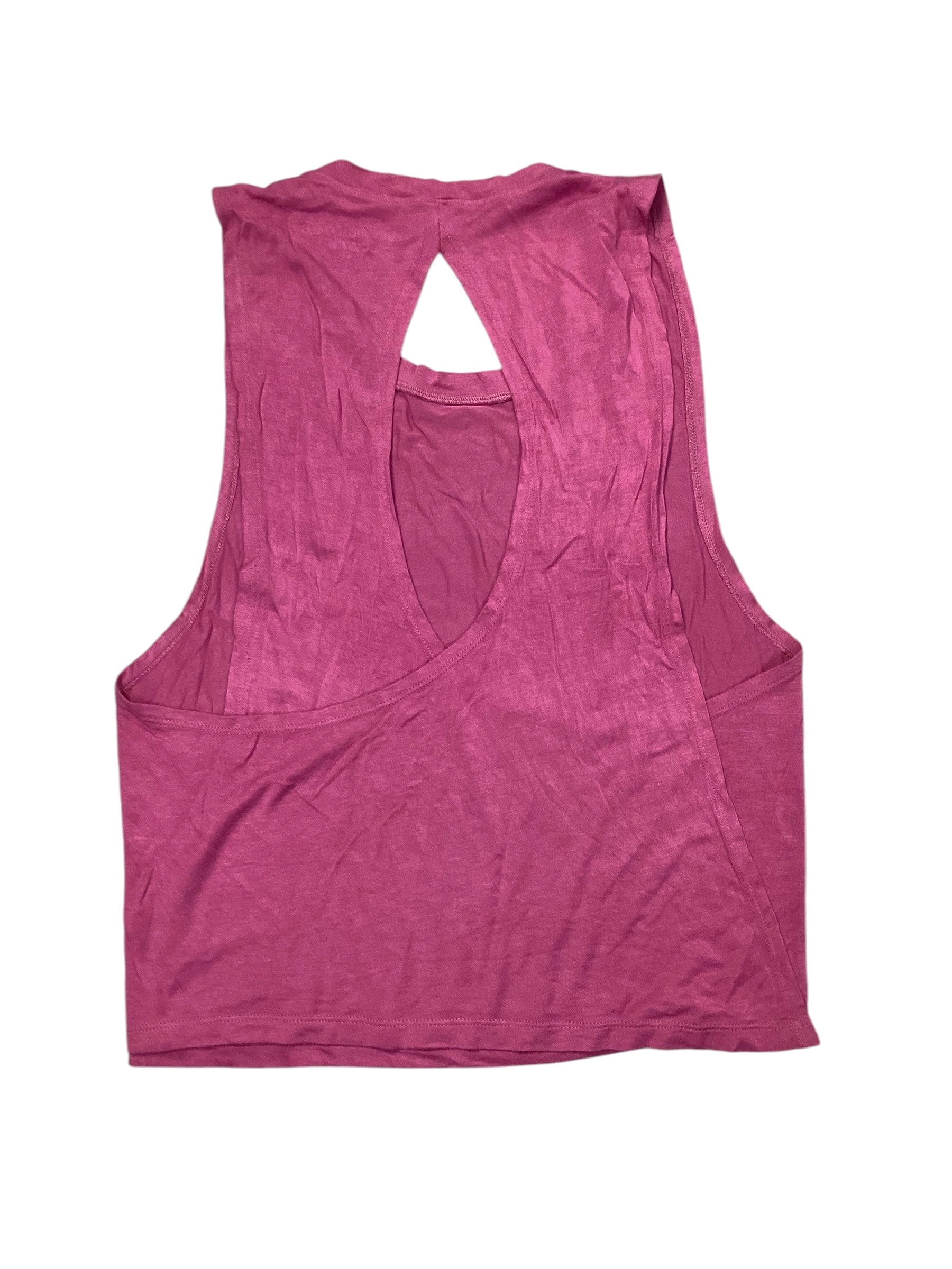 Athletic Tank Top By Beyond Yoga In Pink, Size:L