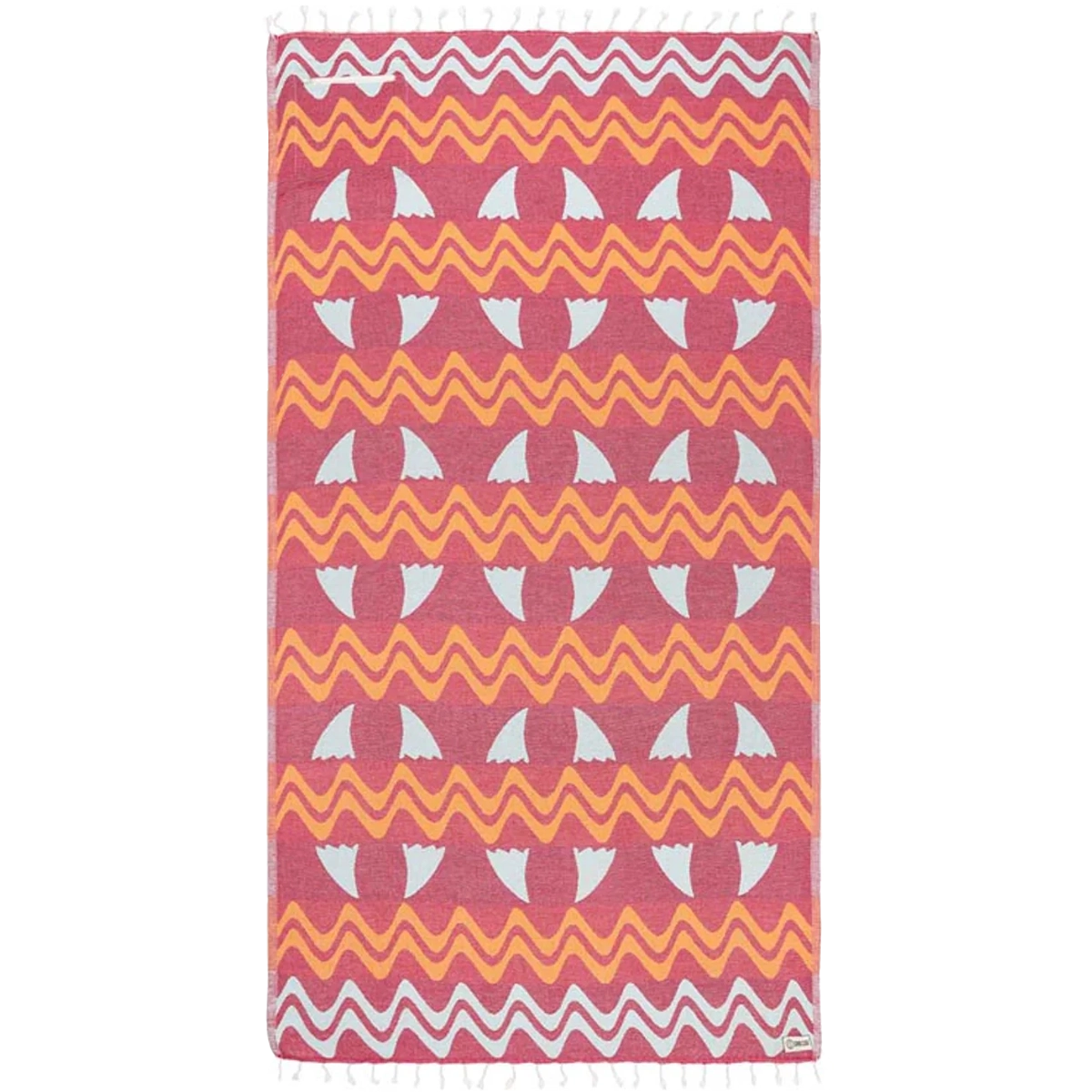 Beach Towel with Zipper Pocket