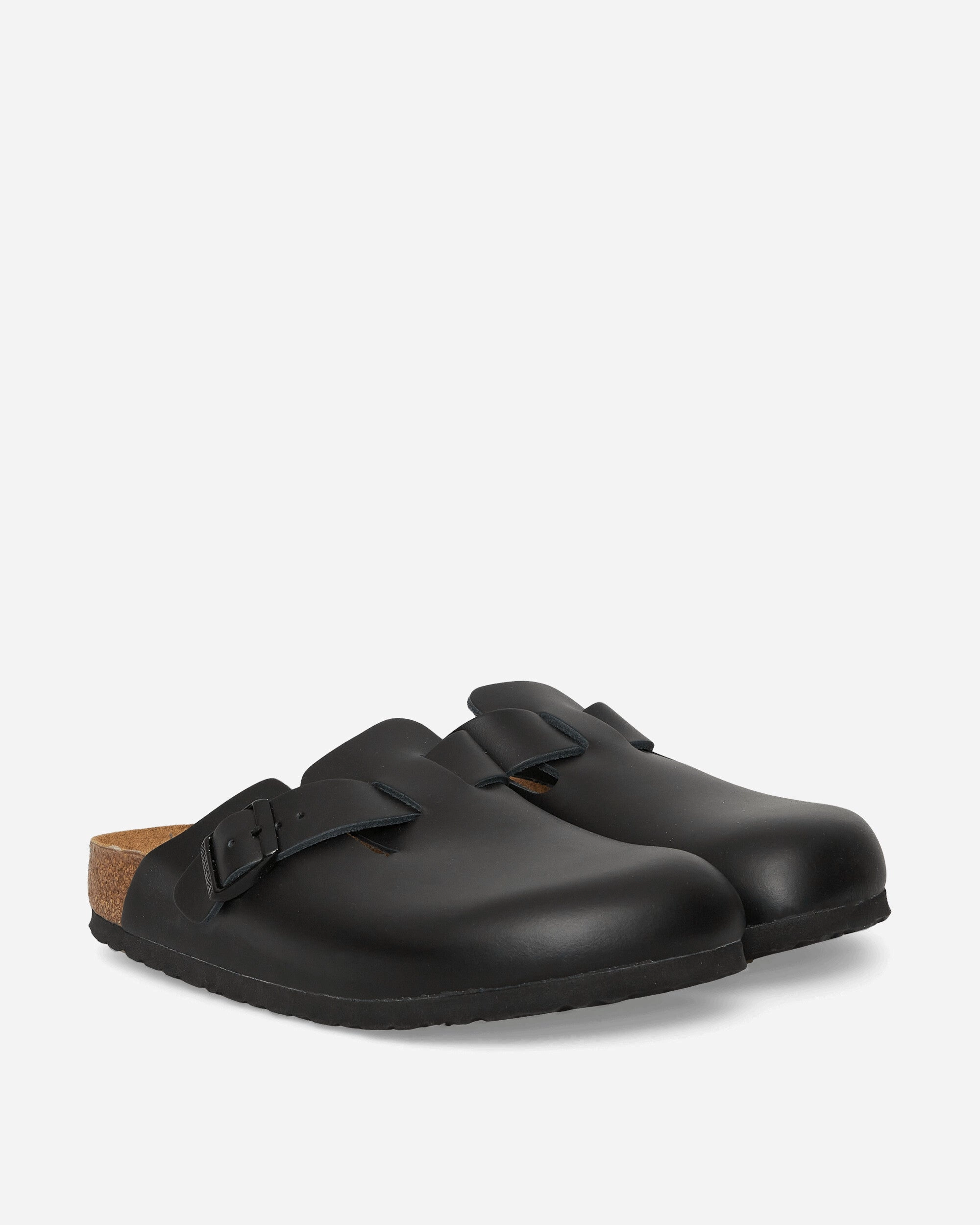 Boston Natural Leather Sandals Black