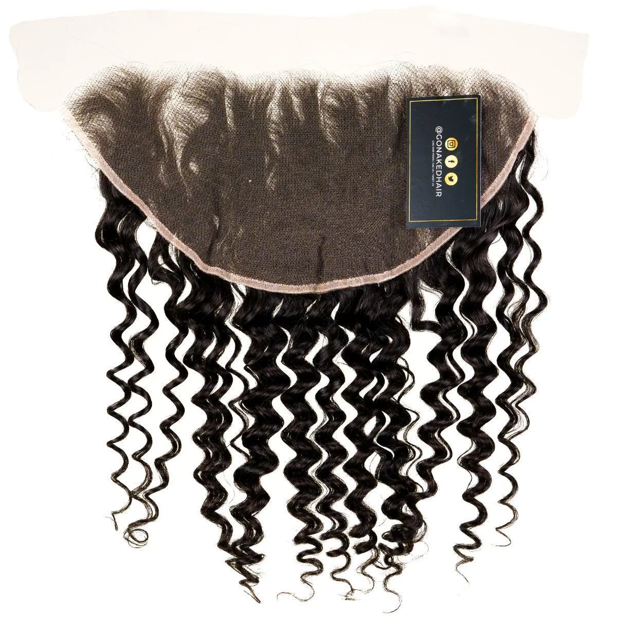 Brazilian Curly 13x6 HD Lace Human Hair Frontal