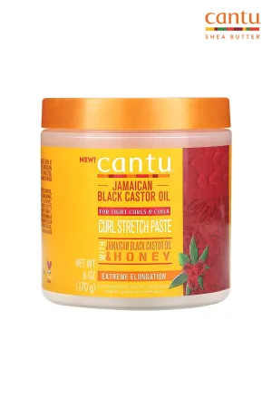 CANTU JAMAICAN BLACK CASTOR OIL CURL STRETCH PASTE 6oz
