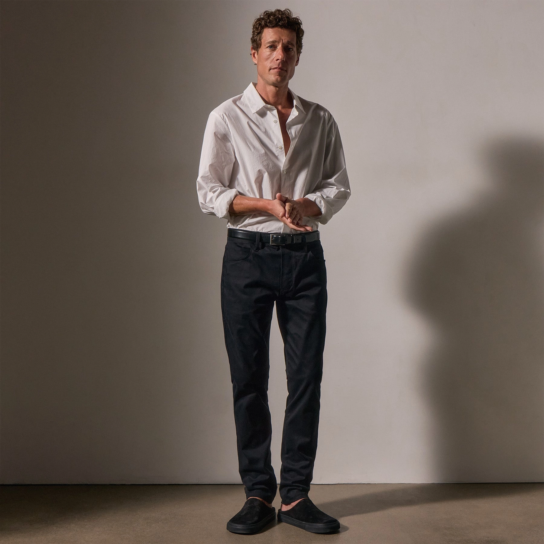 Cashmere Touch 5 Pocket Pant - Black