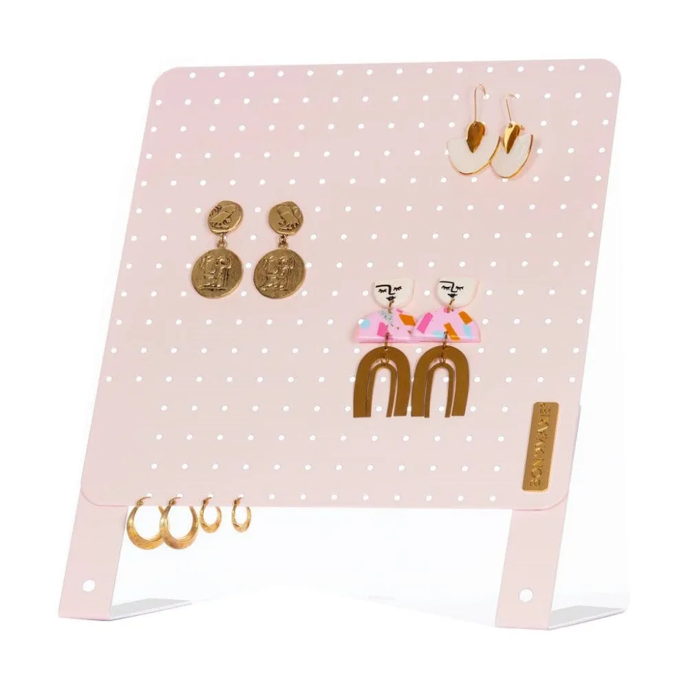 Classic Earring Holder -- Blush - Up to 120 Pairs