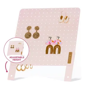 Classic Earring Holder -- Blush - Up to 120 Pairs
