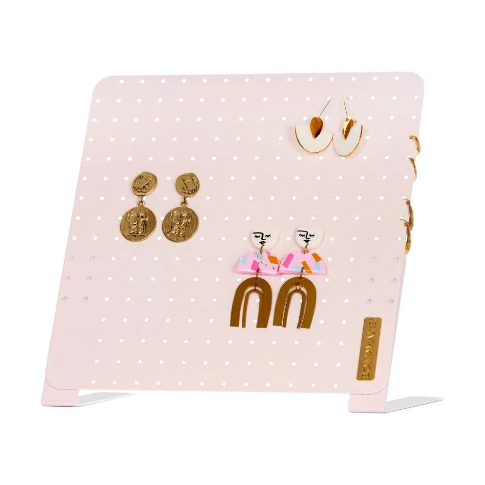Classic Earring Holder -- Blush - Up to 120 Pairs