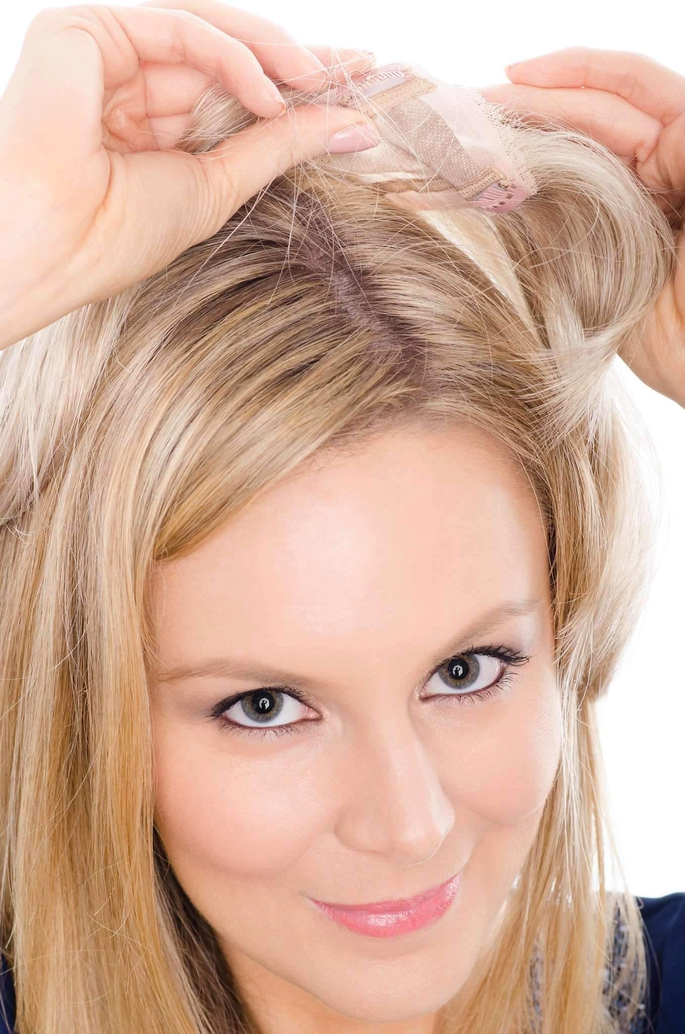 Concealer Hairpiece by Tony of Beverly | Synthetic Top Piece (Monofilament Base) | Clearance Sale