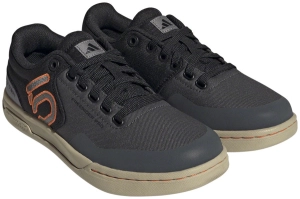 Five Ten Freerider Pro Canvas Flat Shoes - Women's, Gray Six/Gray Four/Impact Orange, 8