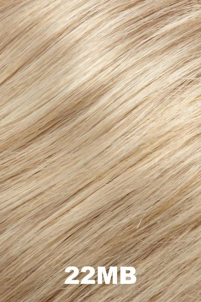 Jon Renau Toppers - EasiPart French 12" (#740) - Remy Human Hair