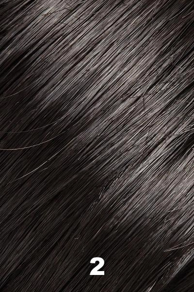Jon Renau Toppers - EasiPart French 12" (#740) - Remy Human Hair