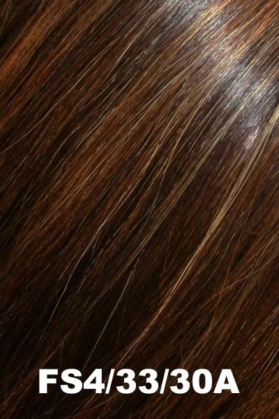 Jon Renau Toppers - EasiPart French 12" (#740) - Remy Human Hair