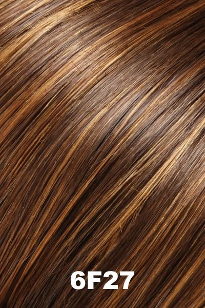 Jon Renau Toppers - EasiPart French 12" (#740) - Remy Human Hair