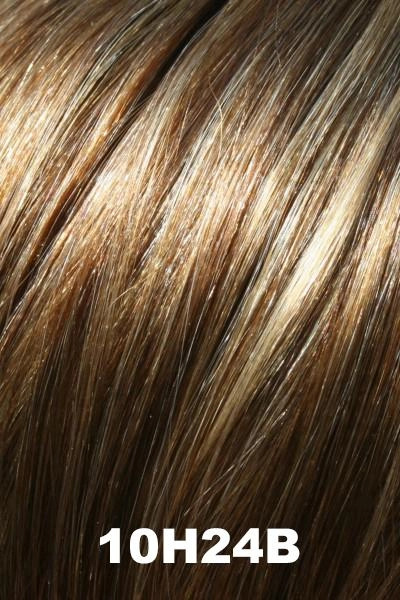 Jon Renau Toppers - EasiPart French 12" (#740) - Remy Human Hair