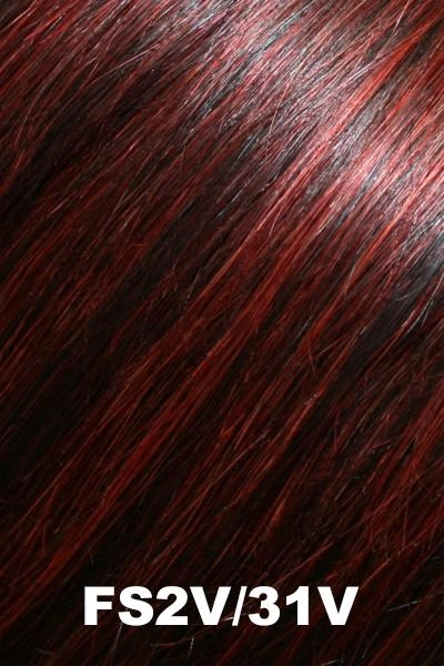 Jon Renau Toppers - EasiPart French 12" (#740) - Remy Human Hair