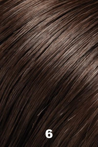 Jon Renau Toppers - EasiPart French 12" (#740) - Remy Human Hair
