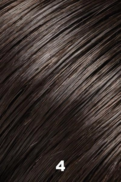 Jon Renau Toppers - EasiPart French 12" (#740) - Remy Human Hair