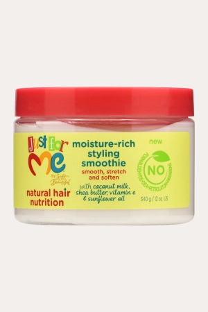 JUST FOR ME NATURAL HAIR NUTRITION MOISTURE-RICH STYLING SMOOTHIE 12oz
