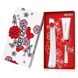 Kenzo Flower by Kenzo 100ml EDP 3 Piece Gift Set