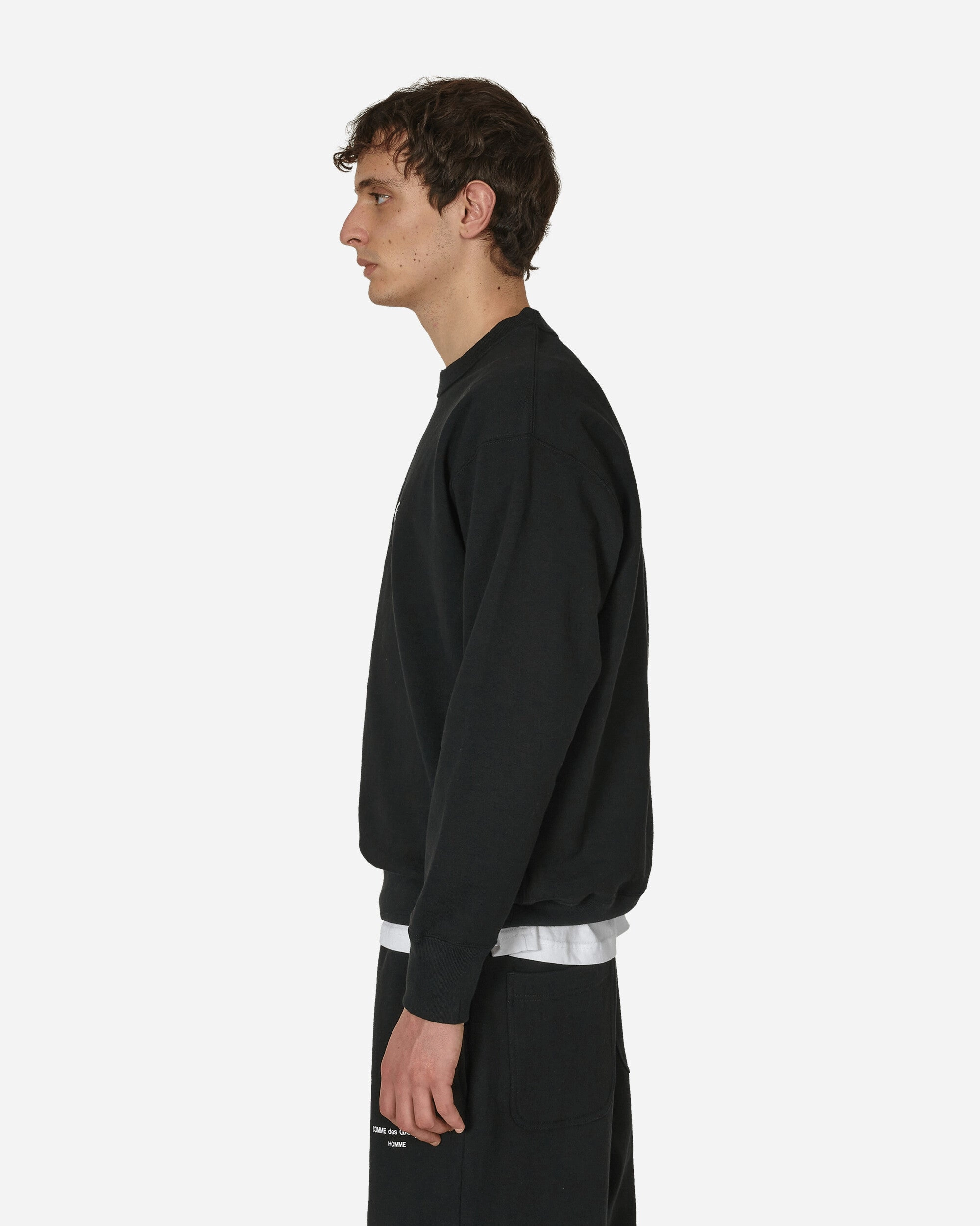 Logo Crewneck Sweatshirt Black
