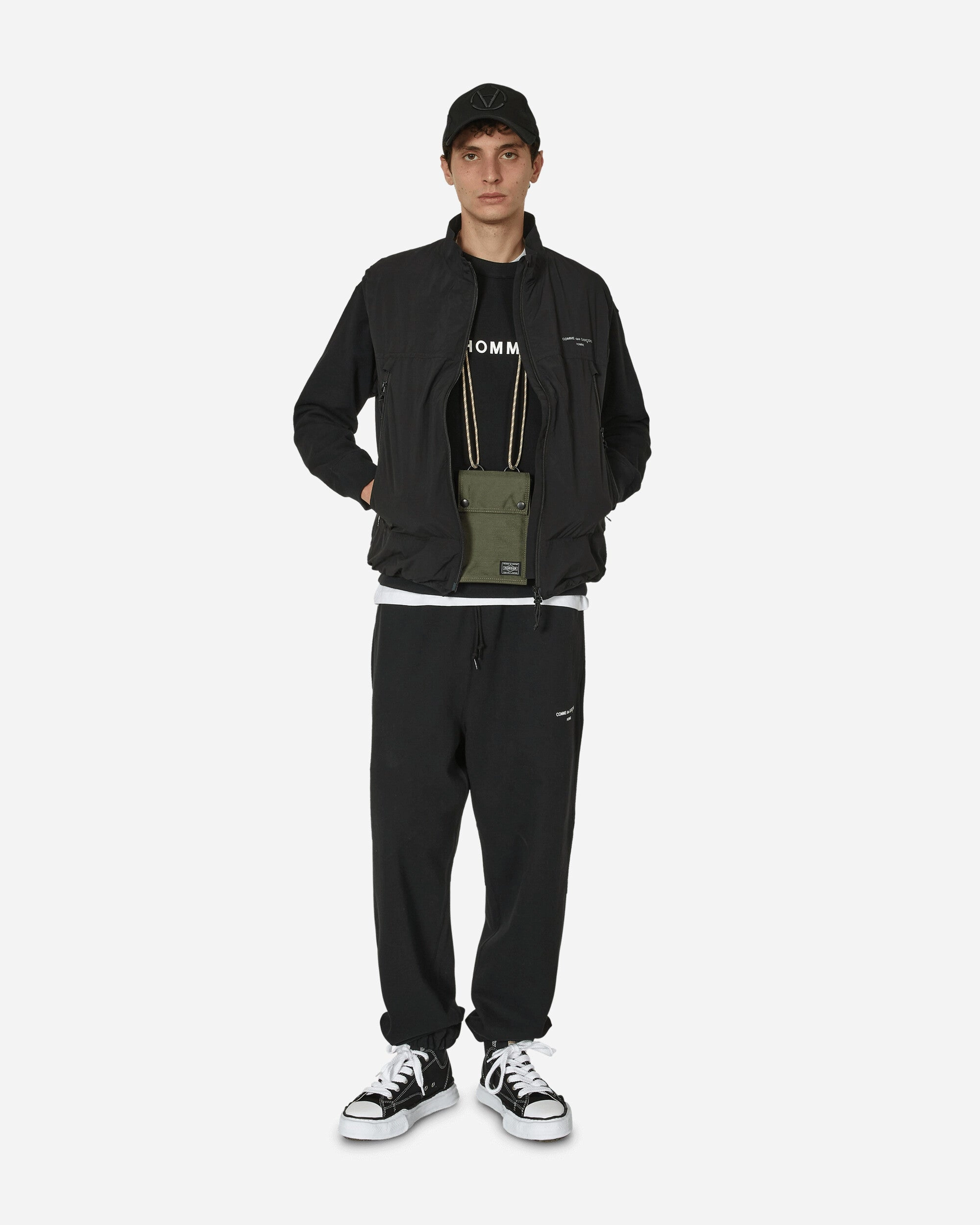 Logo Crewneck Sweatshirt Black