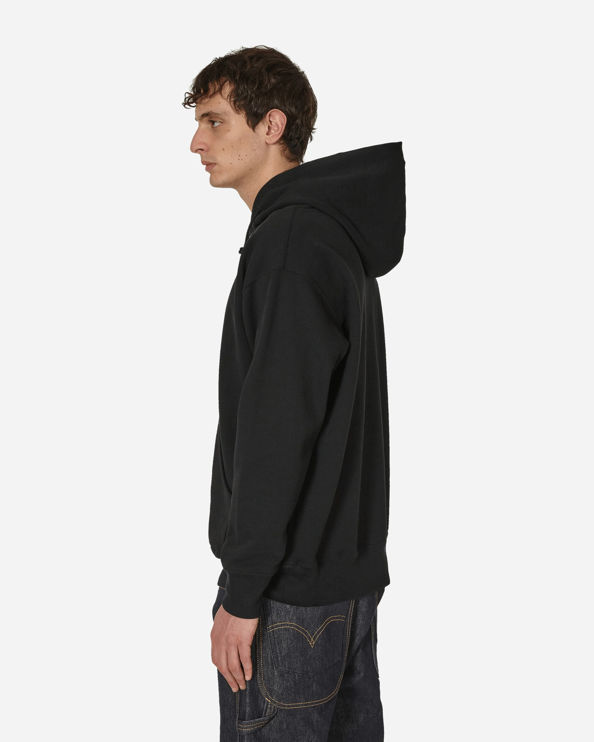 Logo Hooded Sweatshirt Black