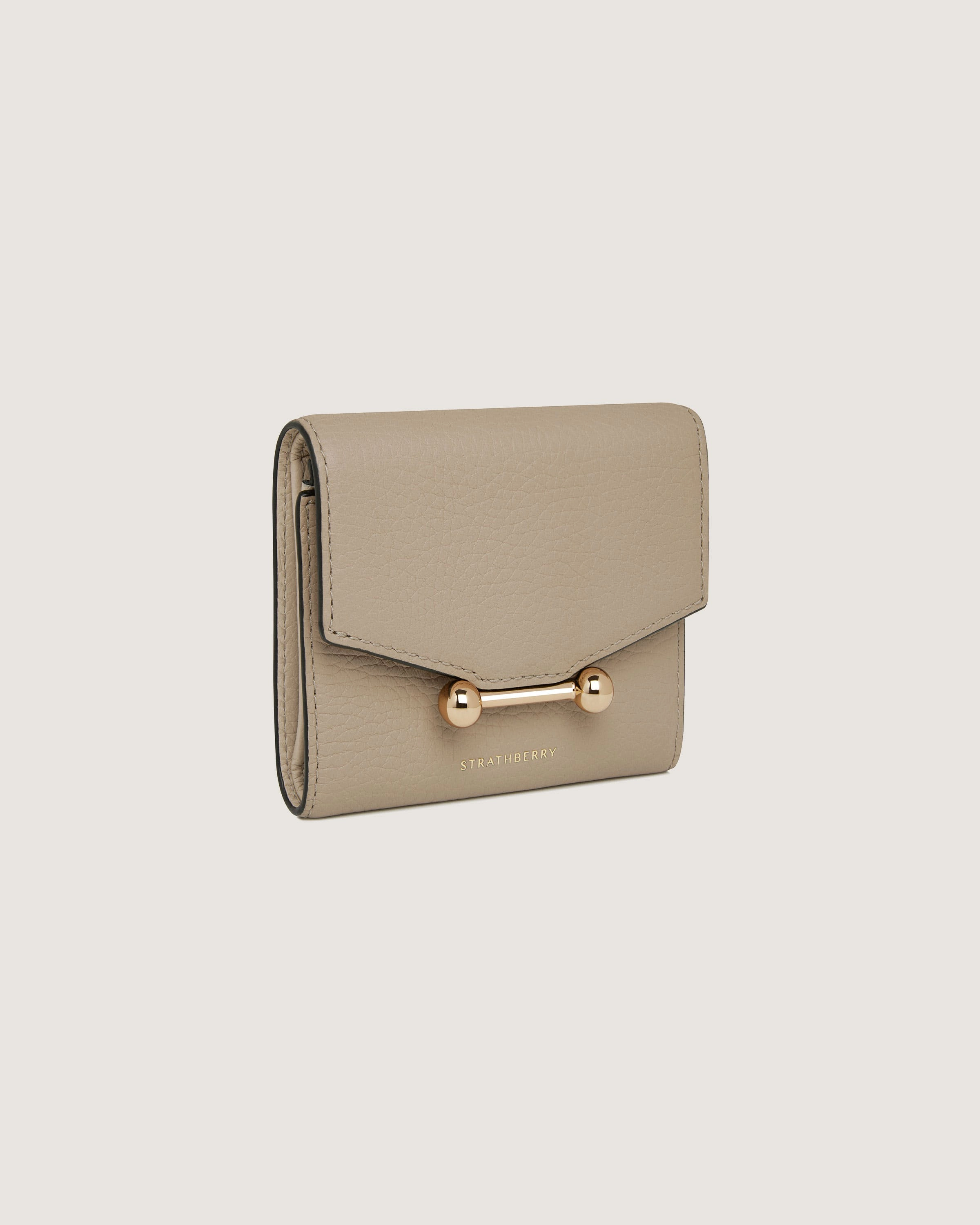 Mosaic Trifold Wallet - Oat/Mushroom