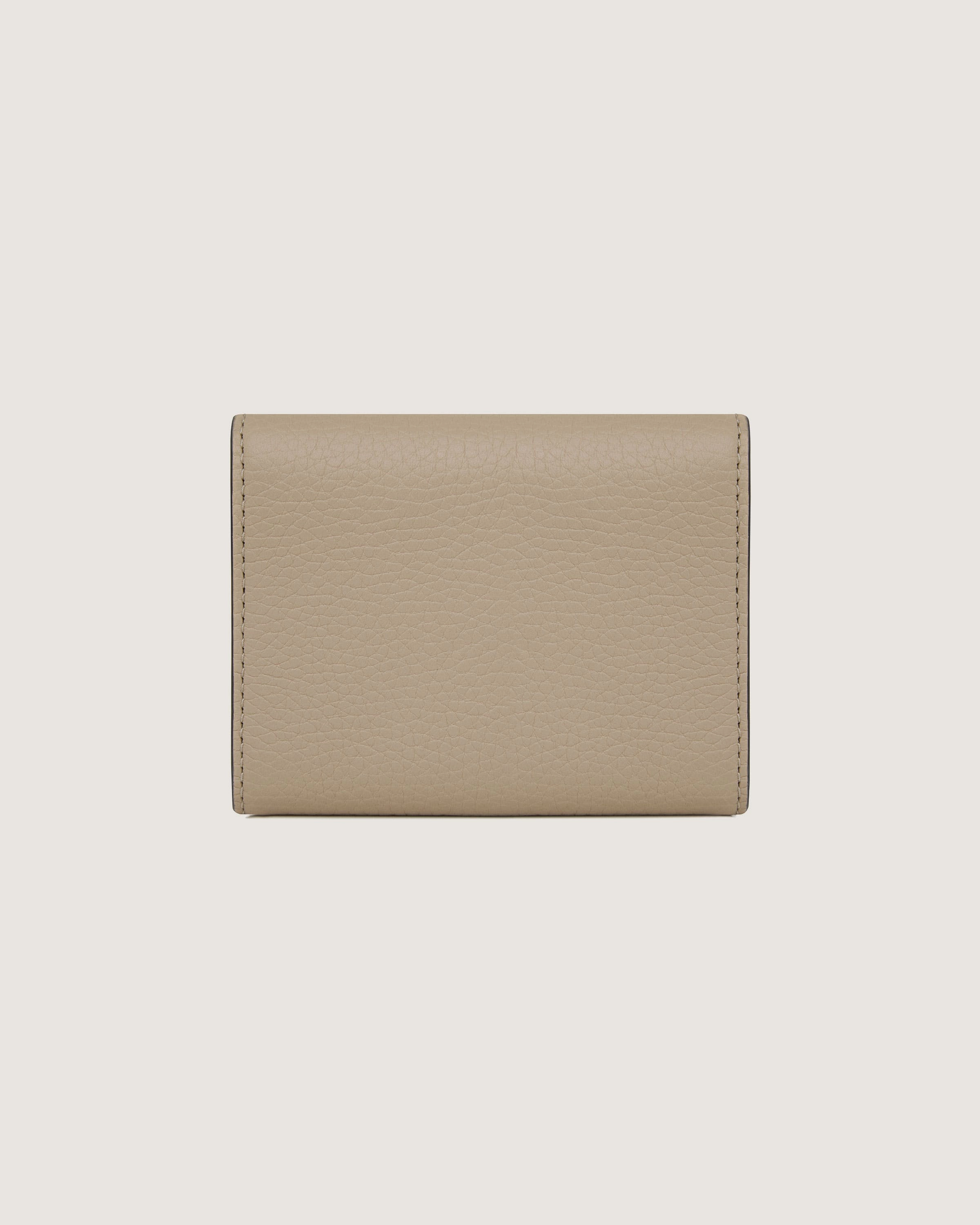 Mosaic Trifold Wallet - Oat/Mushroom