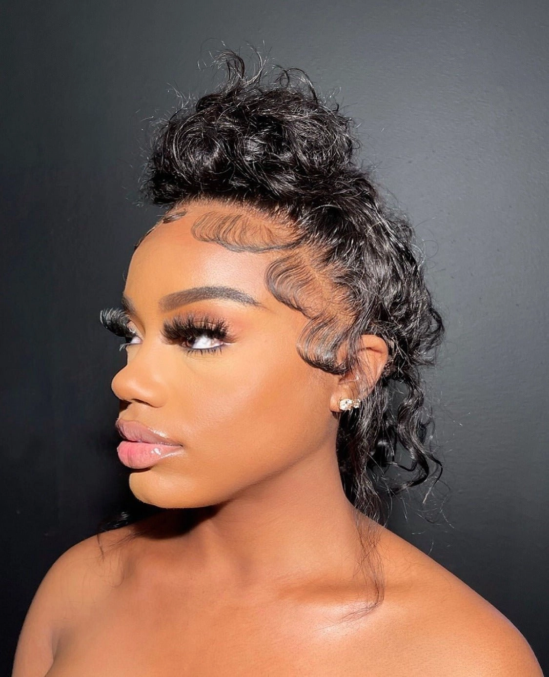 Ocean Wave Kelly Bob Invisible HD Lace Front Wig