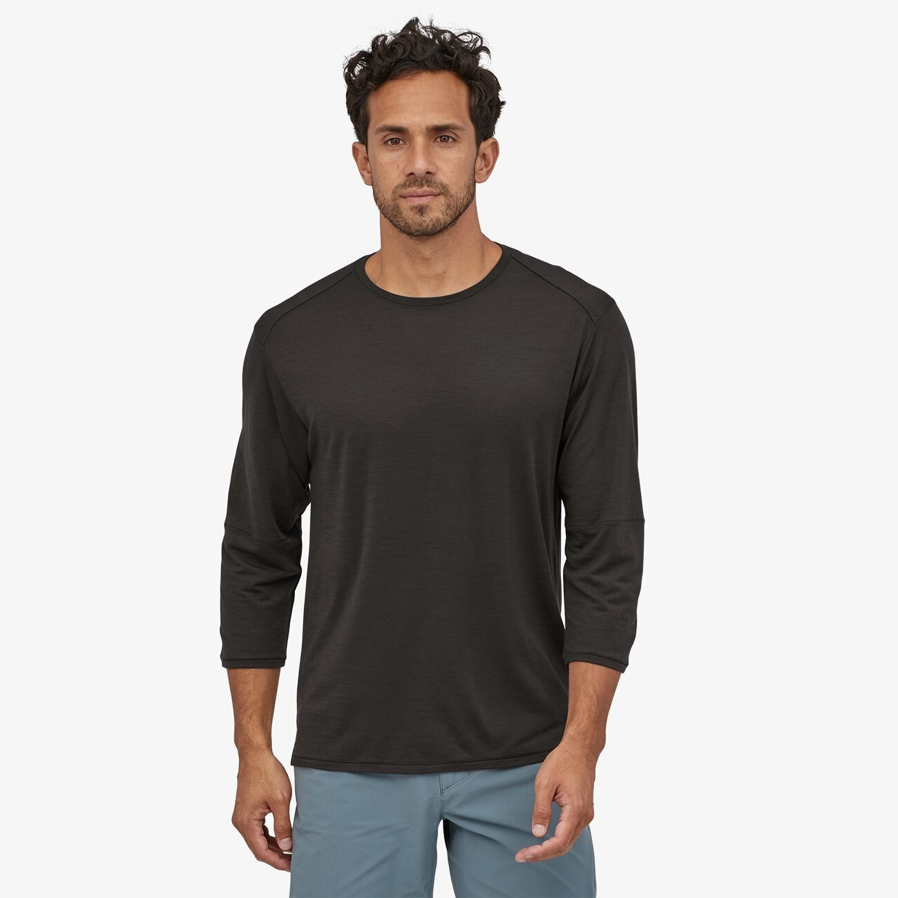 Patagonia Men's Merino 3/4 Sleeved Bike Jersey, Sale