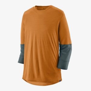 Patagonia Men's Merino 3/4 Sleeved Bike Jersey, Sale