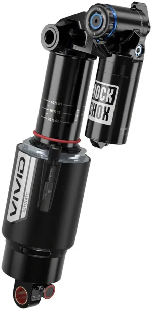 RockShox Vivid Ultimate RC2T Rear Shock - 205 x 65 mm, Vivid Air, 1 Token, Reb25/Comp37, L/O2, Trun/Std, 8x43.69, C1, Yeti SB160E 2022 