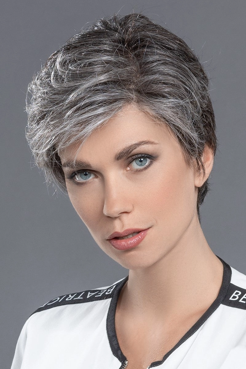 Sale - Ellen Wille Wigs - Encore - Human Hair Blend - Color: Salt/Pepper Mix