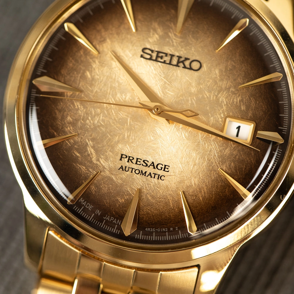 Seiko Presage SRPK48J Cocktail Time 'Half & Half'