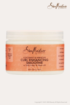 SHEA MOISTURE COCONUT & HIBISCUS CURL ENHANCING SMOOTHIE 12oz