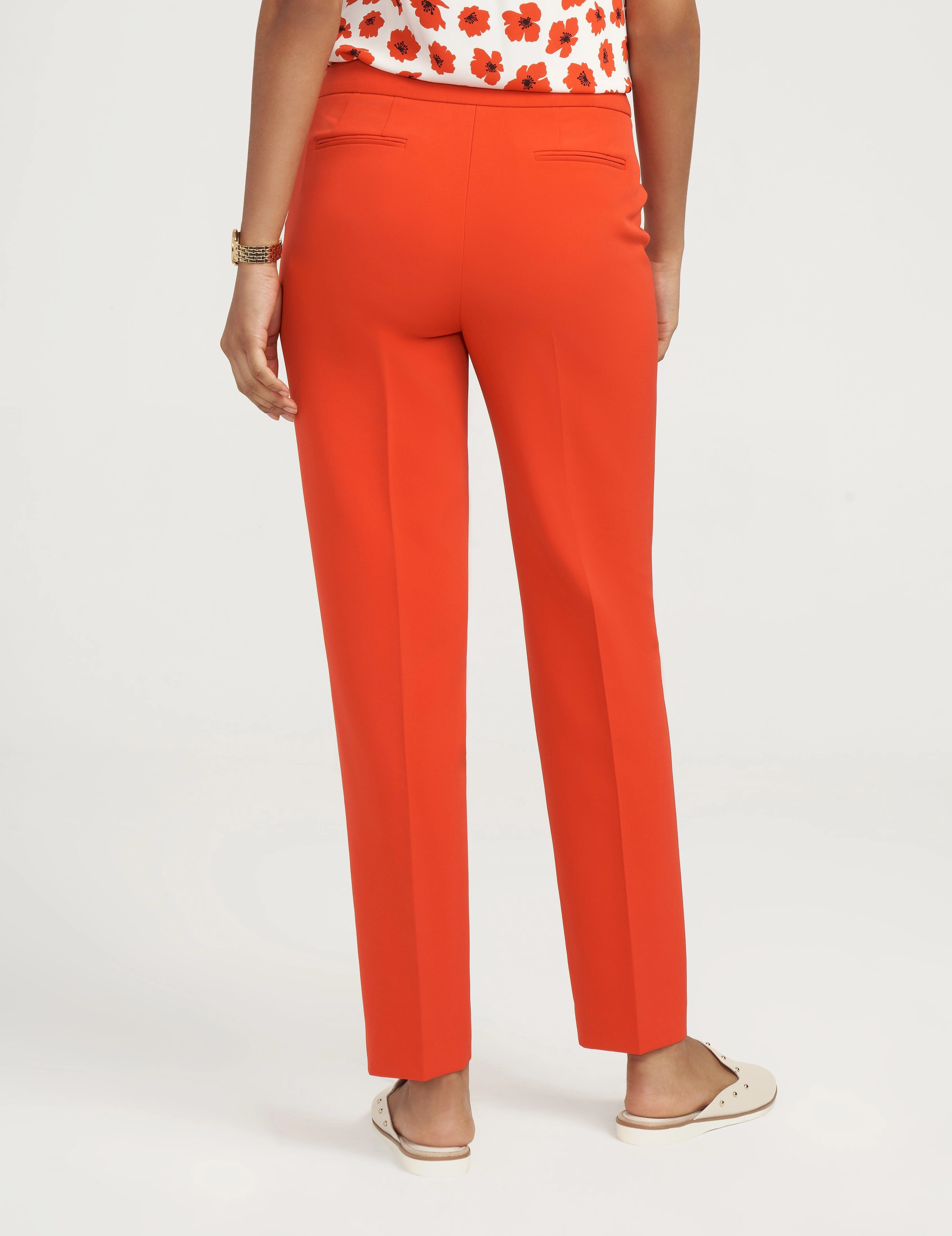 Slim Leg Cotton Bowie Pant- Sale