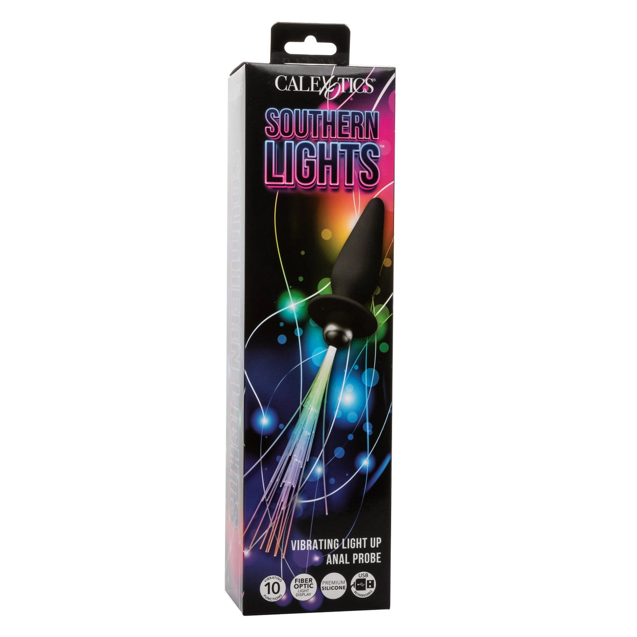 Southern Lights™ Vibrating Light Up Anal Probe
