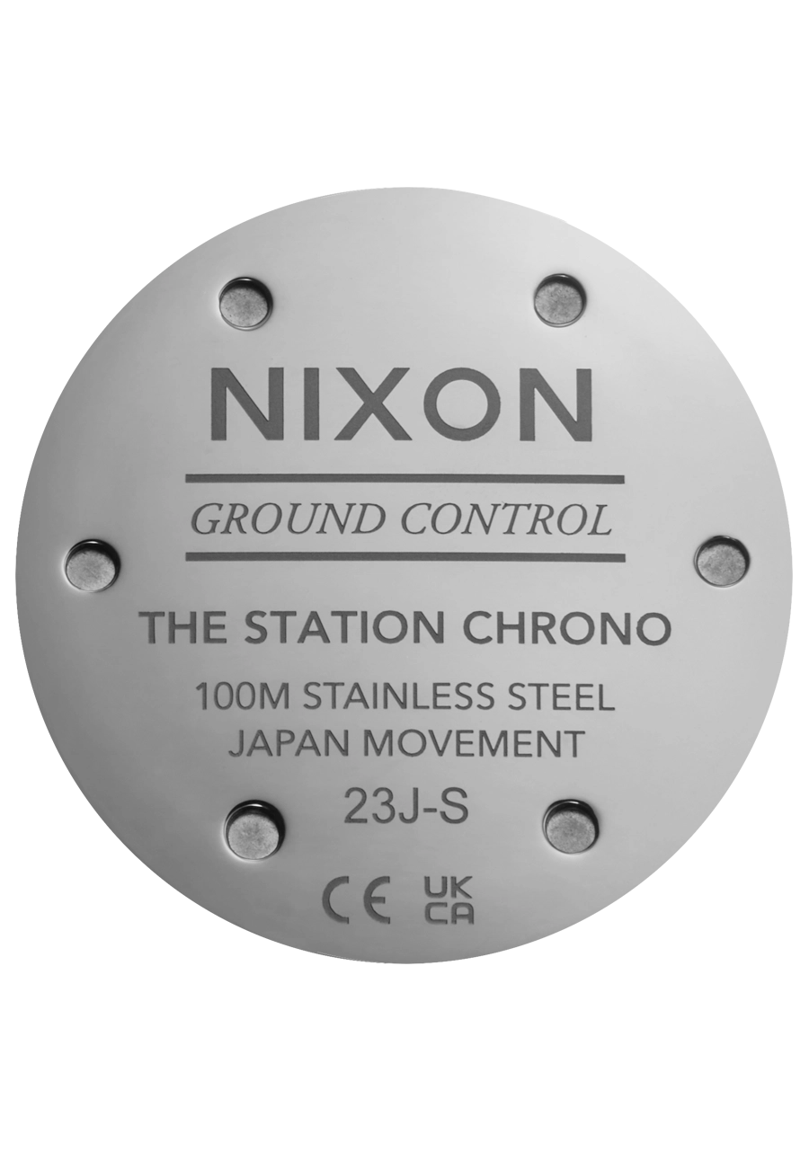 Station Chrono - Silver / Indigo