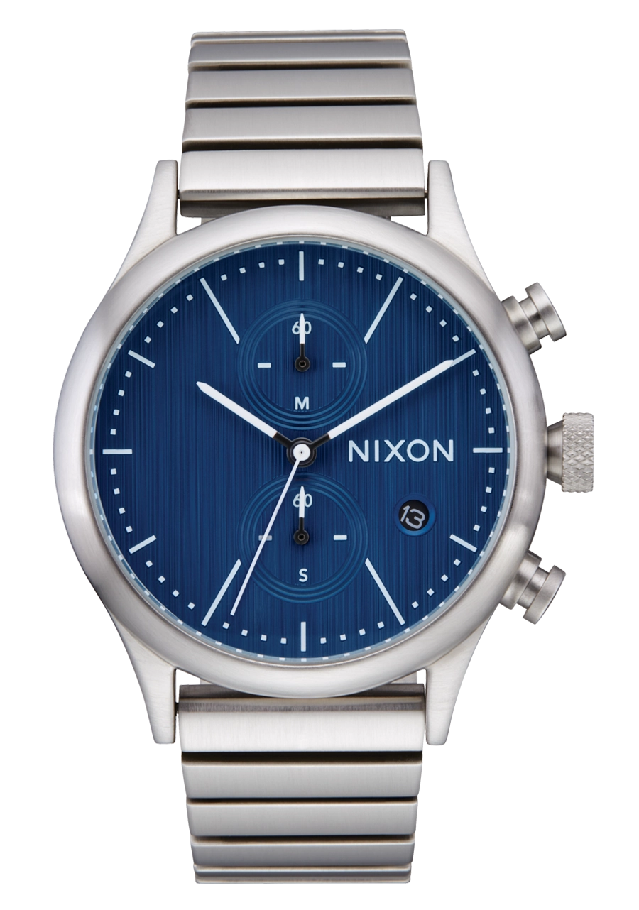 Station Chrono - Silver / Indigo