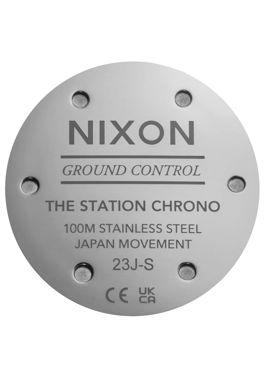 Station Chrono - Silver / Indigo